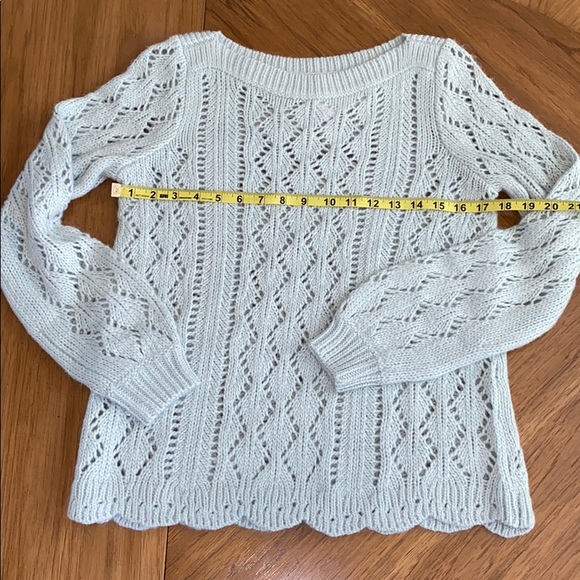 LOFT MINT GREEN SWEATER - Picture 6 of 6